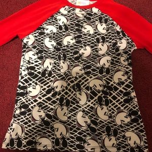 Kids size 4 (4t) lularoe Disney Sloan baseball style tee